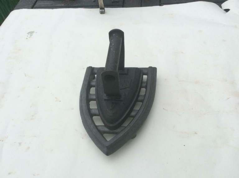 Vintage iron & stand