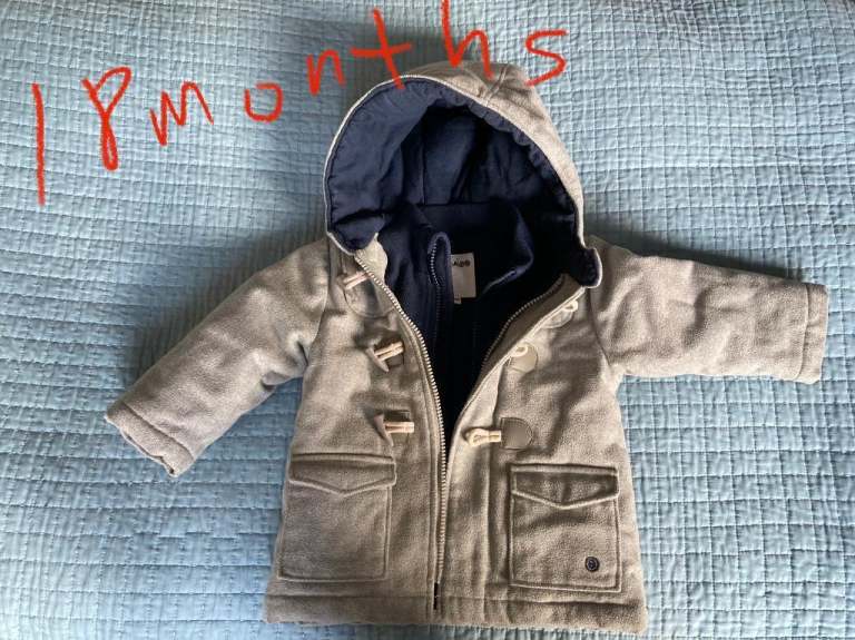 Winter boy coat 18 months 