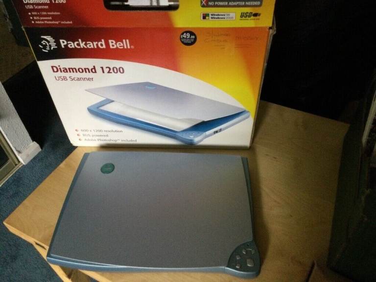 Packard Bell Diamond 1200 Scanner