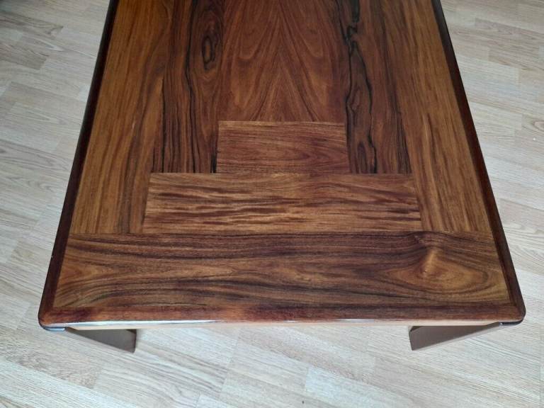 ULDUM MOBELFABRIK DANISH TEAK/ROSEWOOD COFFEE TABLEE TABLE