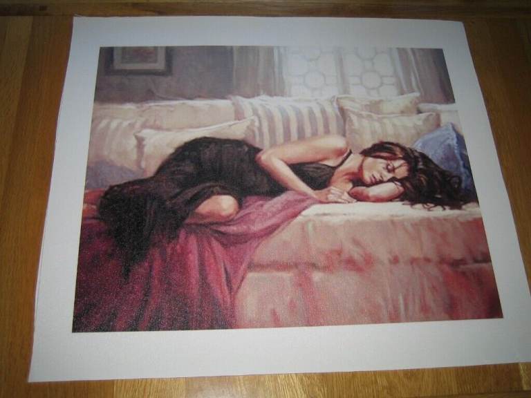 Mark Spain Canvas Print Unframed {50x40cm} approx. Choice Of;