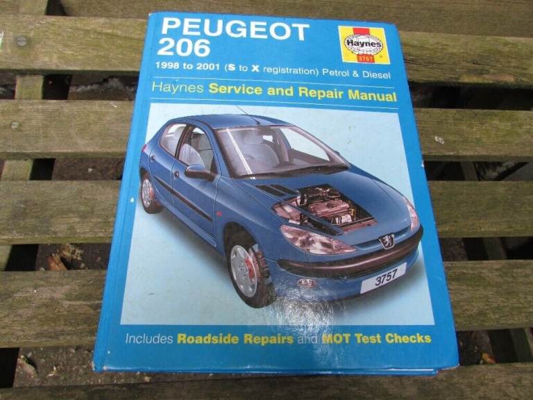 PEUGEOT 206  Haynes Workshop Manual.  