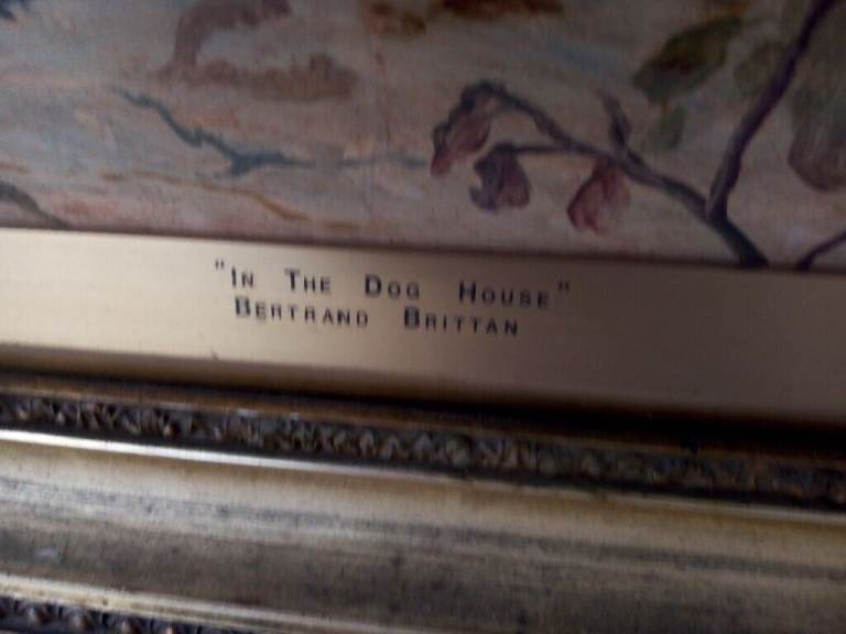 Original oil painting by Bertrand Brittan 