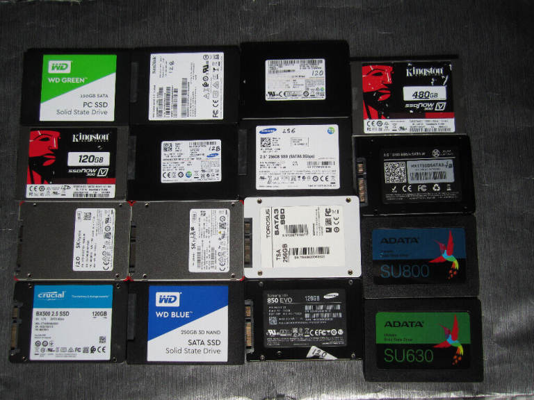 SSD 128,256,GB,2.5 HDD 500GB FOR LAPTOP/PC WITH WIN11+OFFICE WORKS ON ANY PC/LAPTOP