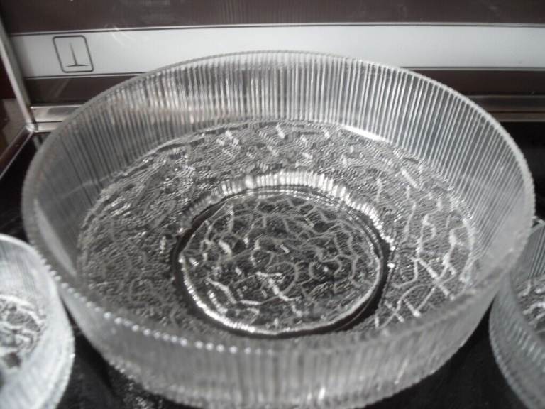 Fancy Trifle Dish & 5 Bowls - Just £15