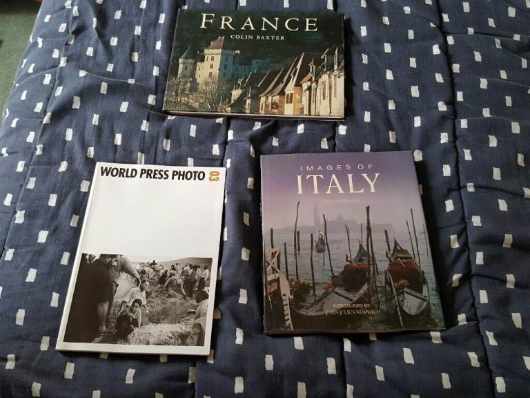 Photography books of France & Italy & Word Press Photo Book No 3 £3:00