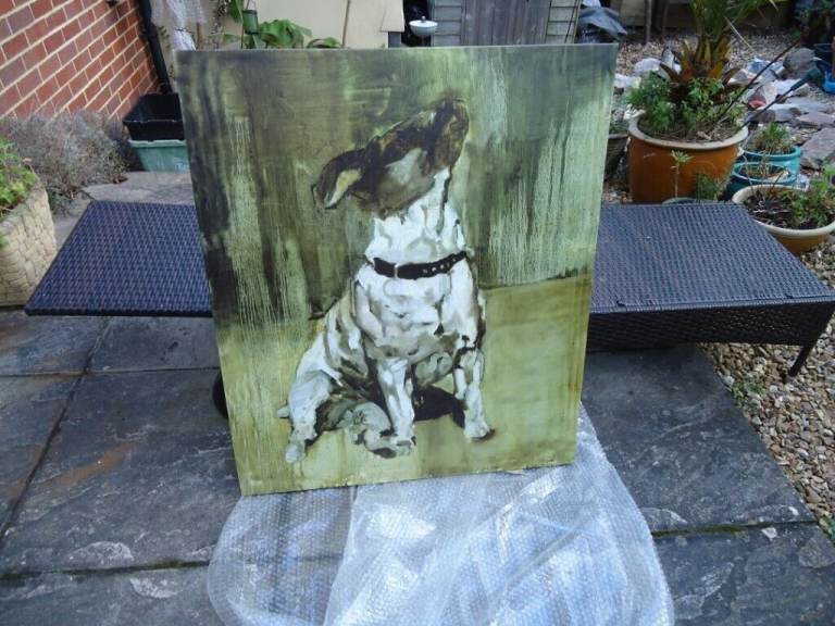New Large Jack Russell Canvas