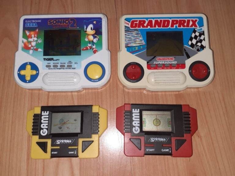 4 x vintage games sonic 2 / systema 
