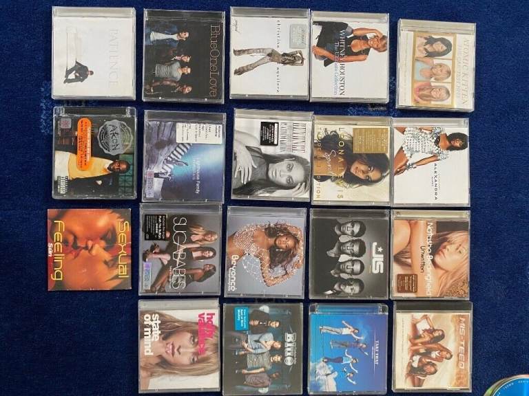 19 cds english mixed soul songs