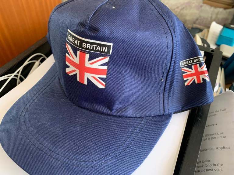UK Blue Baseball Cap Unused