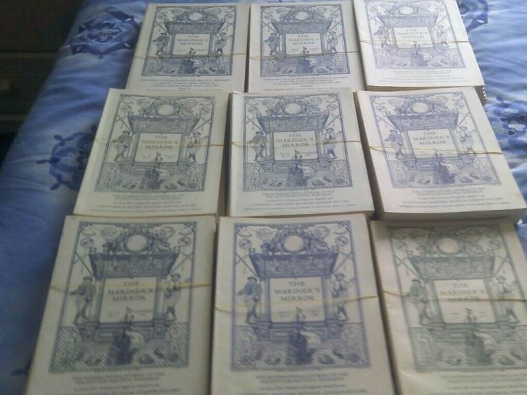43 MIXED MARINER'S MIRROR BOOKS P/B   1970s / 1980s 