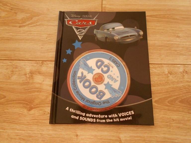 DISNEY PIXAR CARS 2 - BOOK AND CD SET