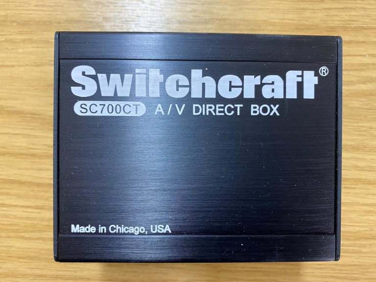 Switchcraft SC700CT A/V Direct Box 