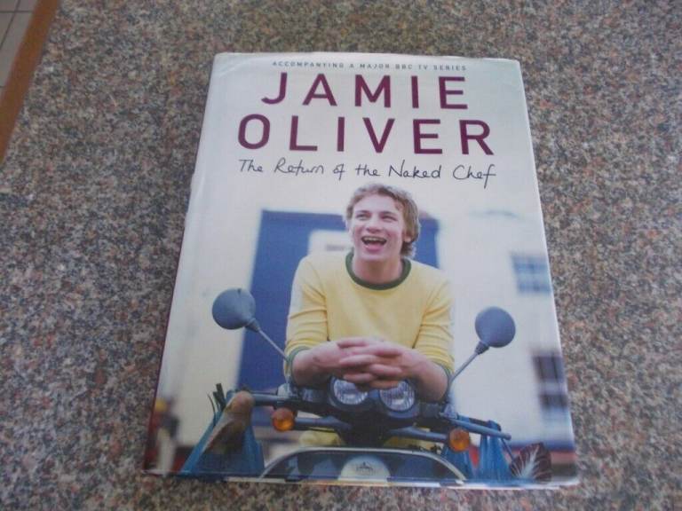 The return of the naked chef by Jamie Oliver good condition