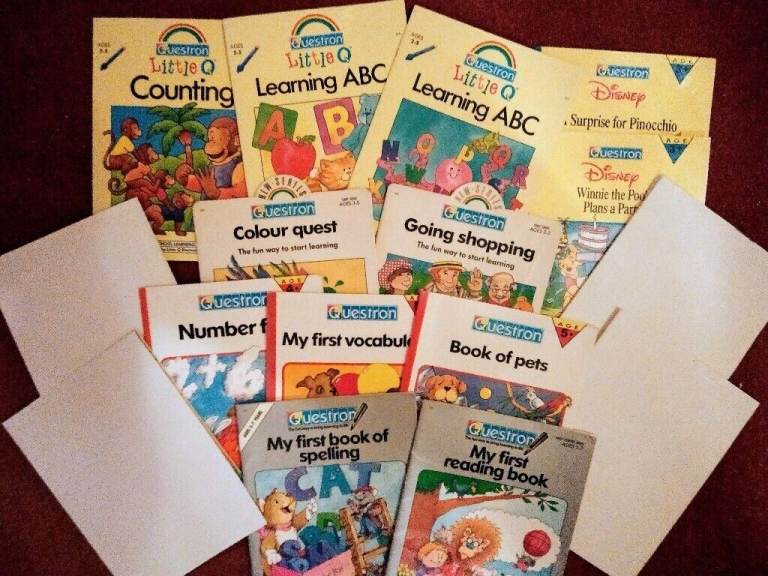 Questron magic wand pen anywhere? These 12 Questron Books + 4 Posters need it 