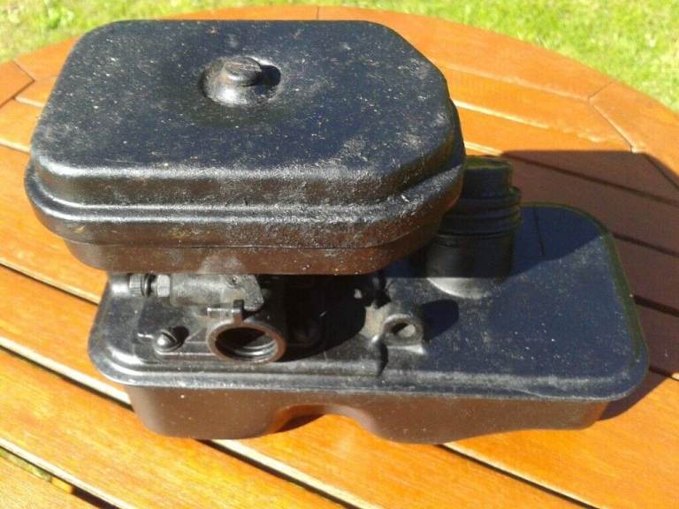 mountfield empress petrol tank/air filter.