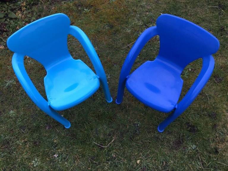 Blue/ Turquoise Kids Chairs (3+ years)