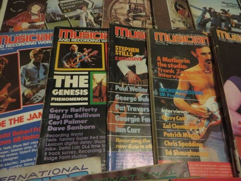 Collectable music magazines from the 70’s, 80’s, 90’s, 00’s, 10’s.