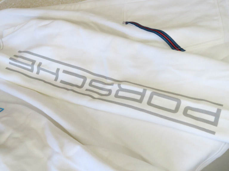 New Genuine Porsche Driver's Selection Martini Racing Ladies Zipped Jacket White