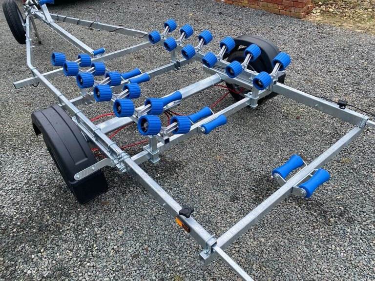 2026 Brand New Extreme 1300KG 17' roller ramp trailer, sailing boat or RIB up to 5.6M 2yr warranty