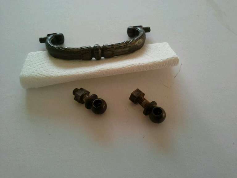 Antique vintage retro drawer handle