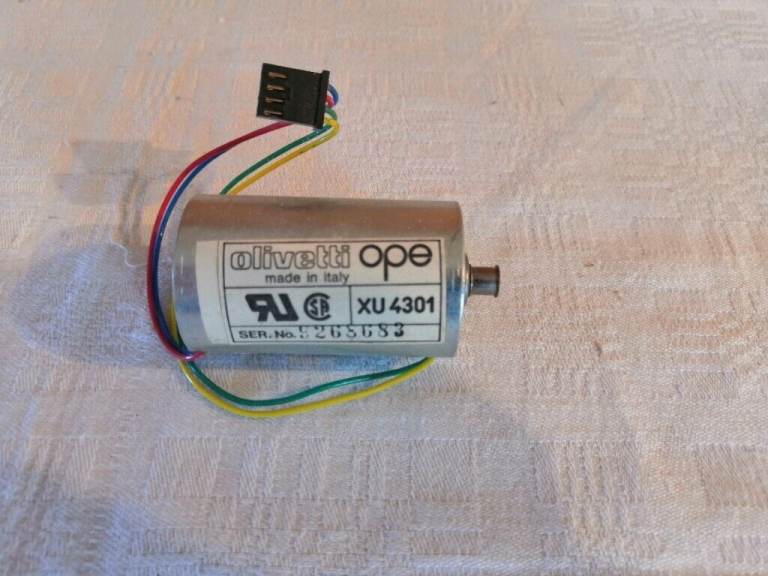 Olivetti XU4301, Electric, DC Motors - Electric Type Writers - Spares & Repairs