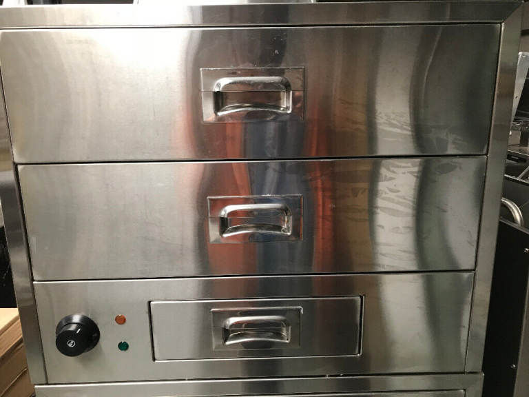 Bun Warmer with 2 Drower