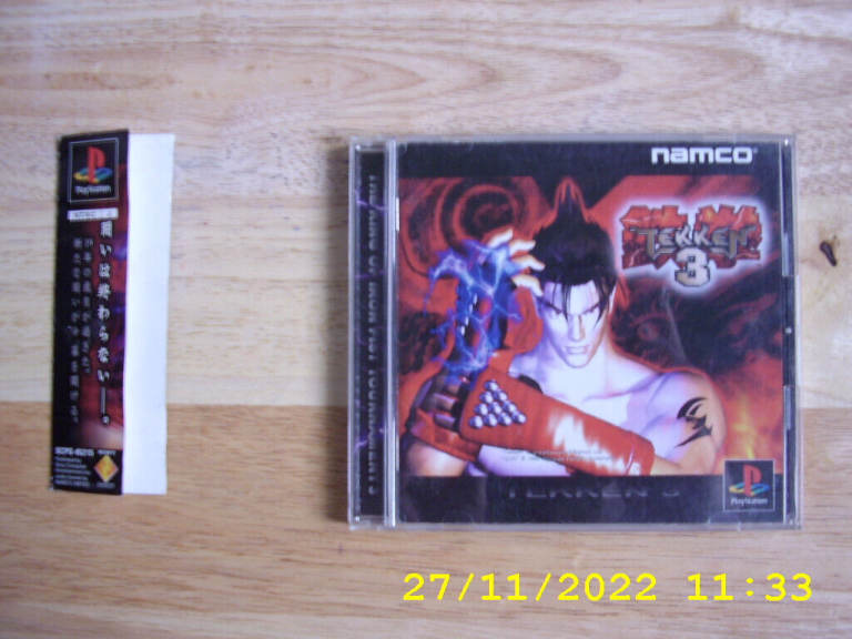 Tekken 3 PlayStation Game Used - Jap