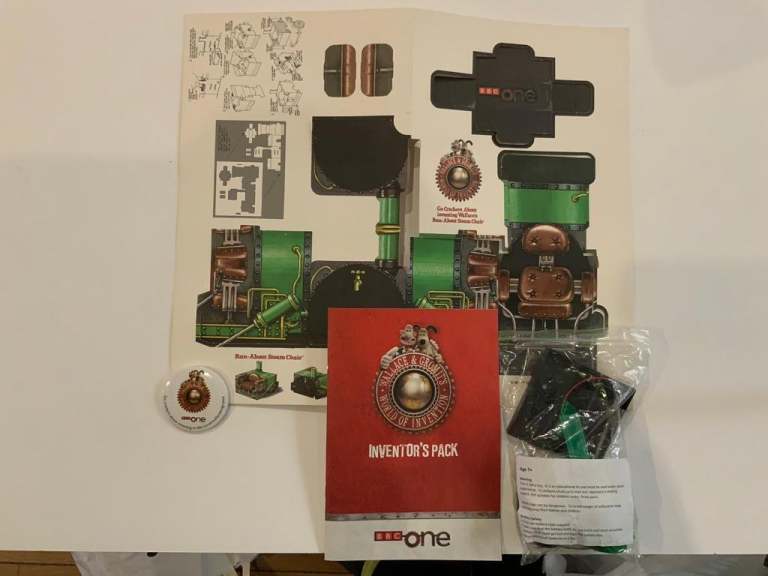 Rare Wallace & Gromit world of invention Kit