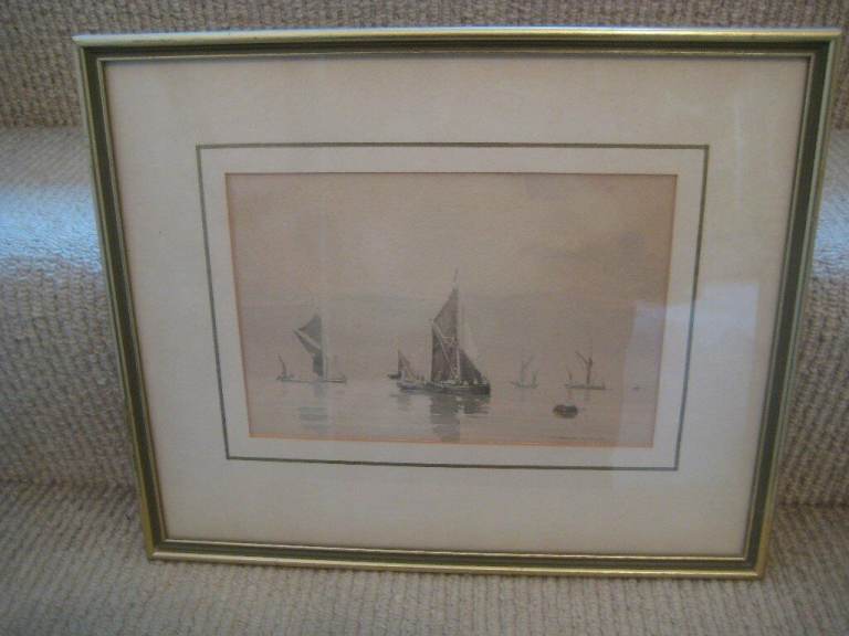 Sailing Boats  Christopher D Arnold, Original watercolour