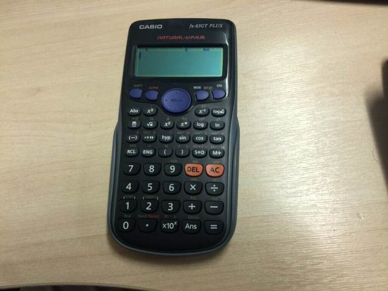 Scientific Calculators: Casio FX-83GT PLUS, FX-83GTX, Fx-991ES Plus,  Ex-85GT Plus, Fx-115MS