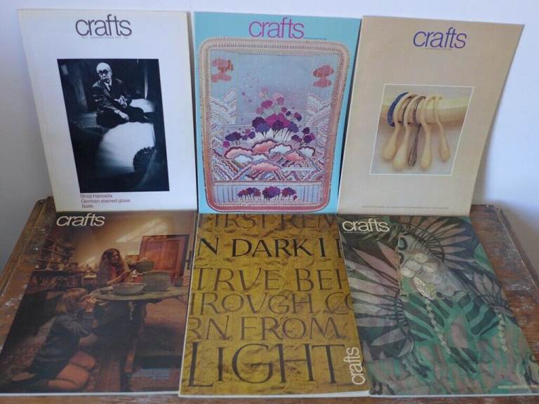 Collection of 15 Vintage CRAFTS magazines. Published in the 1970s by The Craft Council. Job lot.