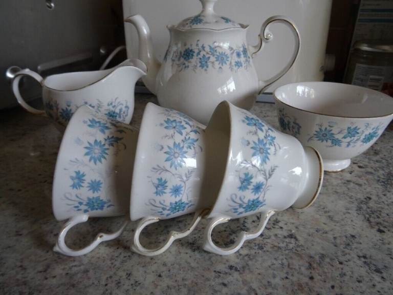 Colclough Bragana   crockery  - Teapot now Sold!