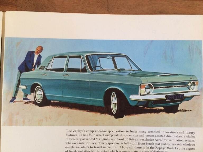Ford Zephyr sales brochure