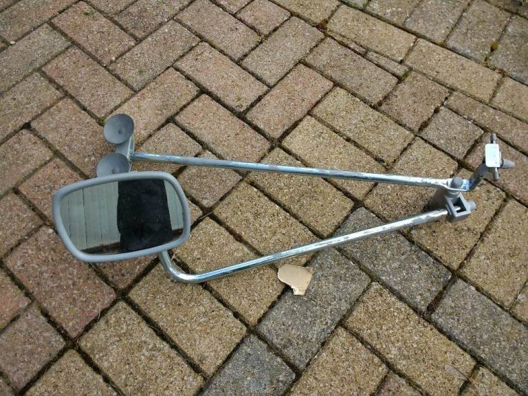 Caravan or trailer towing mirrors - 2 mirrors.