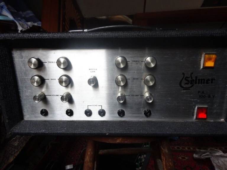 selmer 100 watt valve amplifier