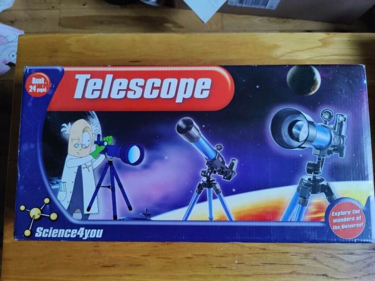 Science4you Telescope Educational Science Toy STEM Toy (almost new) and a few other toys
