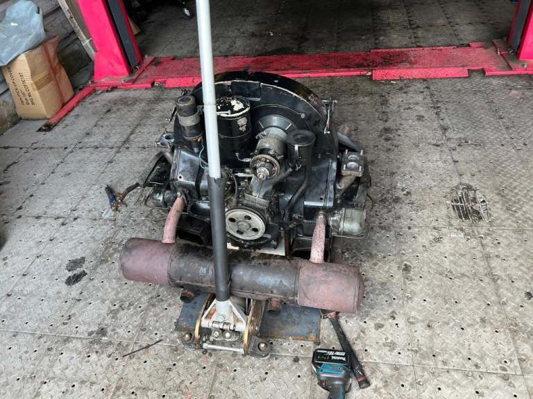 Porsche 356B engine