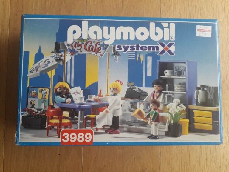 Playmobil cafe interior