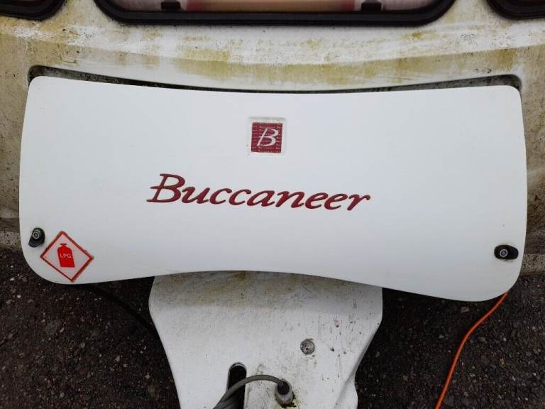 2003 Buccaneer caravan gas locker door 