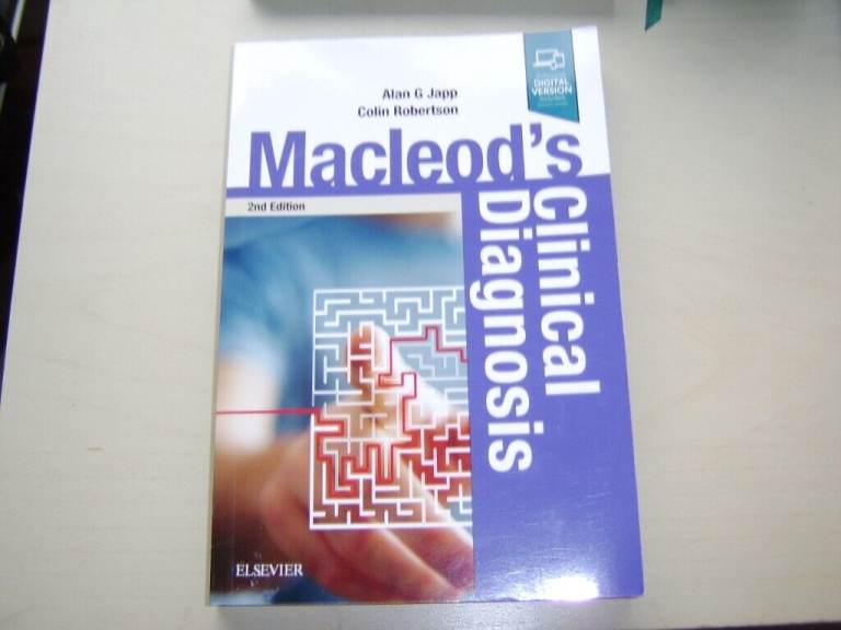 MACLEOD'S CLINICAL DIAGNOSIS  2nd Edition by Alan G Japp & Colin Robertson