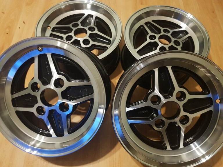 MK2 FORD CAPRI RS ALLOYS- DIAMOND CU