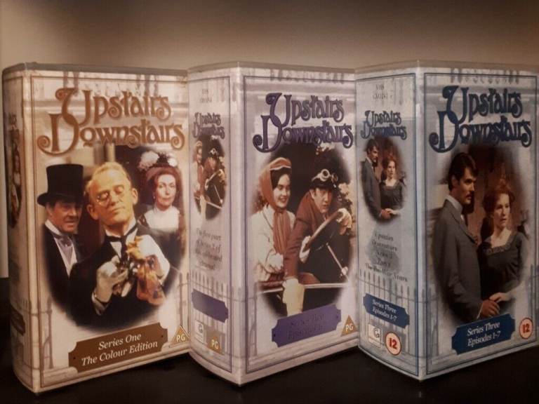 image for Upstairs Downstairs Series 1 - 3 VHS Tapes