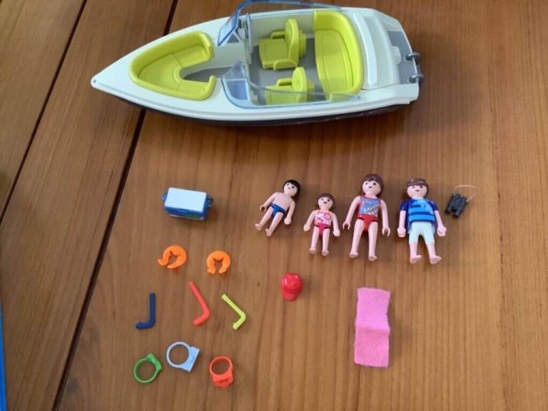 Playmobil family speedboat 4862