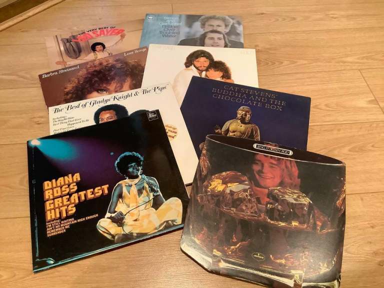 image for RECORDS, VARIOUS VINTAGE 33 RPM’s FROM 1960’s 1970’s &1980’s