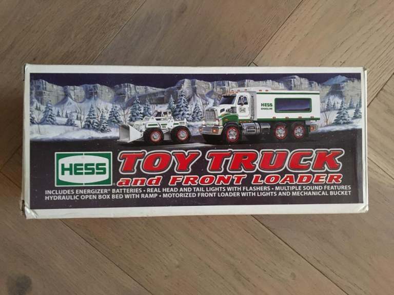 Hess Toy Truck and Front Loader