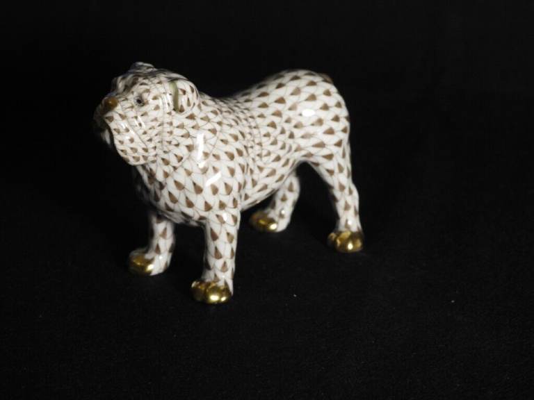 HEREND-Hungarian Porcelain Bulldog
