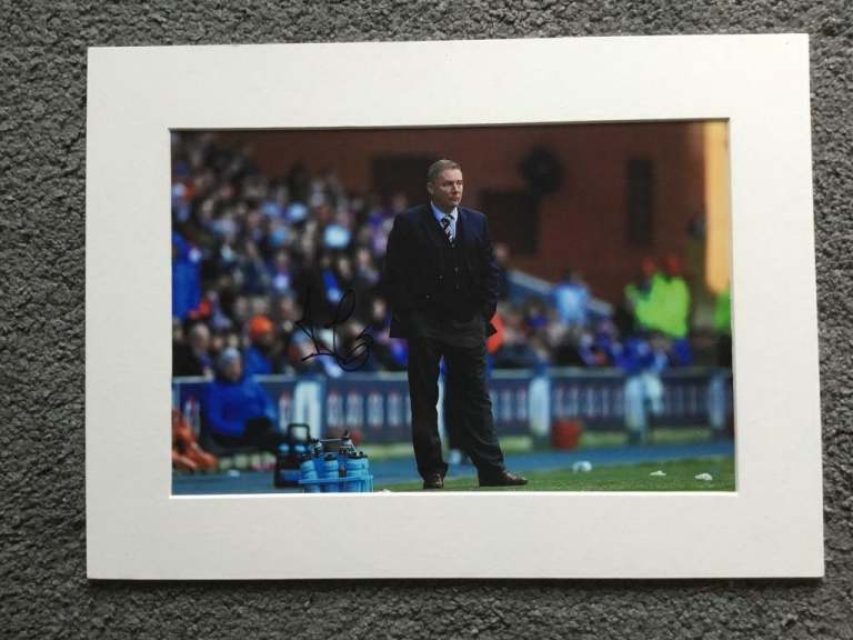 Super Ally as Rangers Manager 