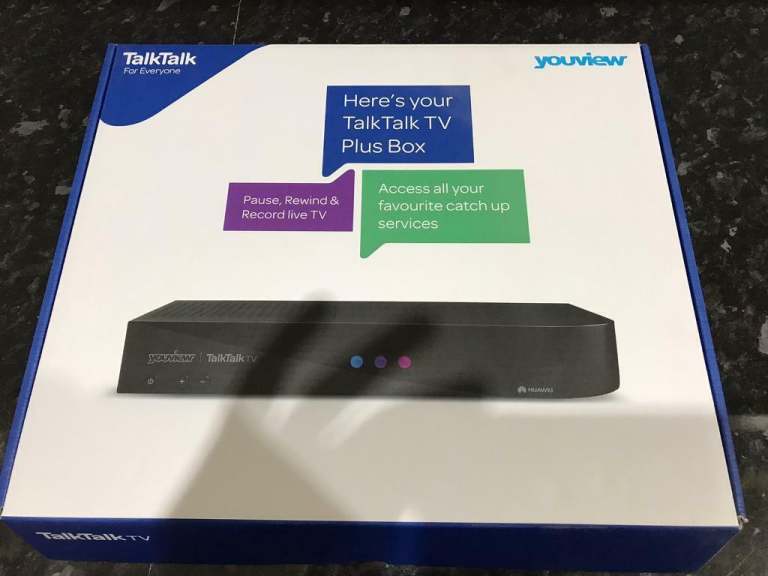 Various TALKTALK equipment inc. 2 routers , 2 youview boxes - DN370T