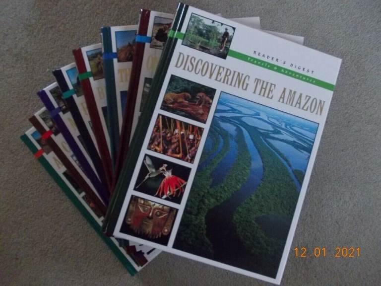 Travels & Adventures series of 8 books